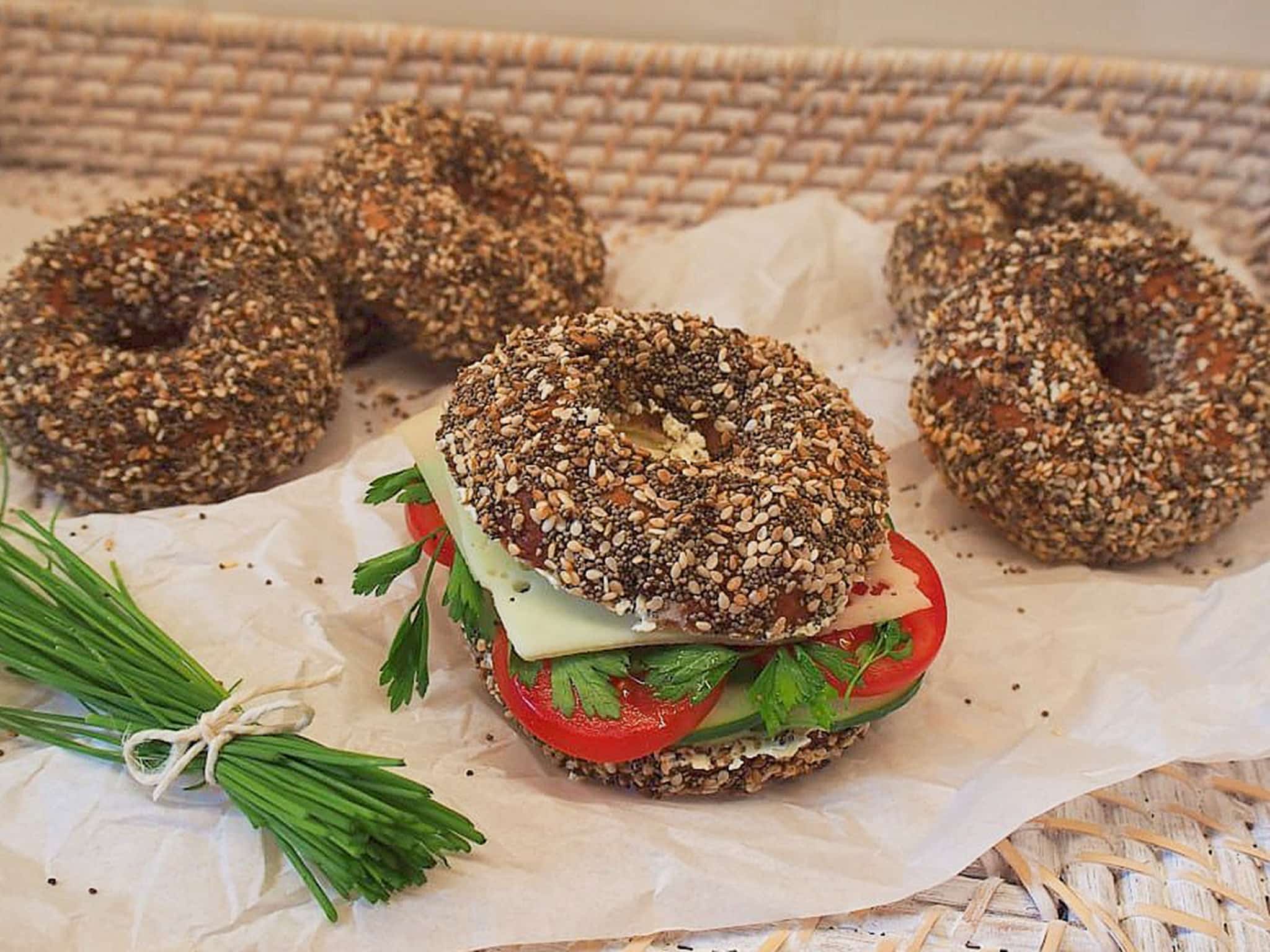 Glutenfreie Bagels